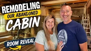 Thumbnail: Revealing another Completed Room | Our Abandoned Cabin | Ep 178