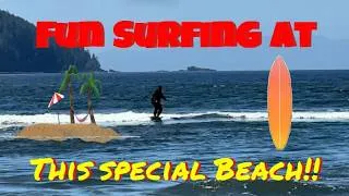 Thumbnail: Fun Surfing At This Special Beach!🏄‍♂️🏖️#surfing #canada #pacheedat #portrenfrew #povsurfing #canada