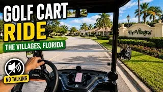 Thumbnail: Relaxing Golf Cart Ride Through The Villages, Florida 🌴 (No Talking)
