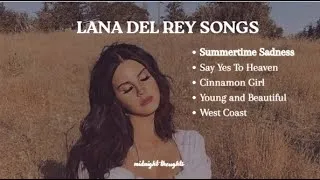 Thumbnail: Dreamy & Aesthetic | Best of Lana Del Rey Playlist 🎧 Top Songs Collection