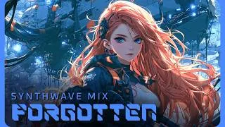 Thumbnail: FORGOTTEN | Cyberpunk Synthwave Mix for Coding, Focus & Productivity