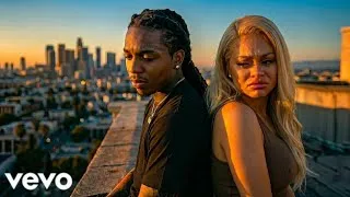 Thumbnail: Jacquees ft. Latto - Heartbreak💔  (official Lyrics video) 