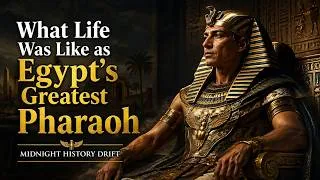 Thumbnail: What Life Was Like as Egypt’s Greatest Pharaoh | Midnight History Drift