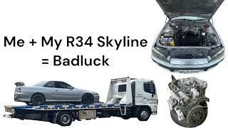 Thumbnail: My R34 Skylines engine 😞