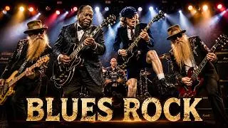 Thumbnail: AC/DC, ZZ Top, Eric Clapton – Classic Blues Rock Anthems & Powerful Guitar Legends