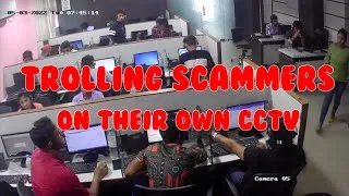 Thumbnail: Trolling Scammers On Their Own CCTV