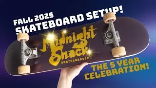 Thumbnail: My Fall 2025 Skateboard Setup! (The 5 Year Anniversary Celebration!)