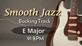 Thumbnail: Smooth Jazz Guitar Backing Track in E Major