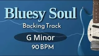 Thumbnail: Bluesy Soul RnB Guitar Backing Track in Gm