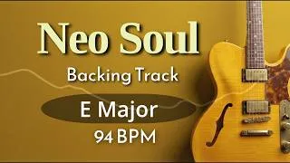 Thumbnail: Neo Soul RnB Guitar Backing Track in E