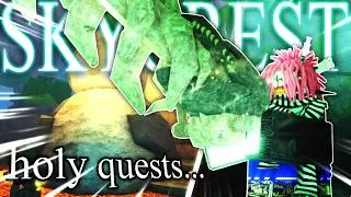 Thumbnail: completing the SKYCREST update... (5 bazillion quests) | Fisch