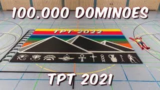 Thumbnail: Domino Chain - 100,000 Dominoes GONE in Seconds! TPT 2021
