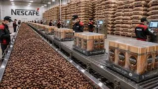 Thumbnail: How Nescafe Instant Coffee Is Made From Tons Of Coffee Beans Inside Massive Factory
