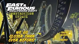 Thumbnail: Universal Orlando Resort Fast & Furious: Hollywood Drift Roller Coaster Construction Update 8.30.26