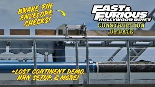 Thumbnail: Universal Orlando Resort Fast & Furious: Hollywood Drift Roller Coaster Construction Update 8.21.26