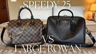 Thumbnail: Before You Buy: LV Speedy 25 vs Coach Large Rowan