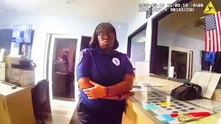 Thumbnail: Security Guard Refuses to Let Cop Through
