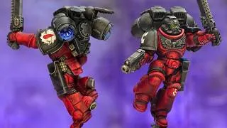 Thumbnail: I'm colourblind. Let's paint red Space Marines (I think)