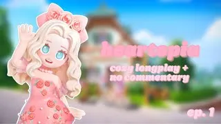 Thumbnail: a new cozy game! cozy heartopia longplay + no commentary 🌸🧸 ep. 01