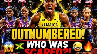 Thumbnail: 🇯🇲🔥 4 AMERICANS vs 1 JAMAICAN… THEN SHE DID THIS! 😱