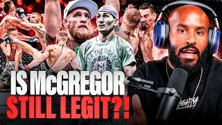 Thumbnail: "Conor ISN'T The Same!" Demetrious Johnson Rewatches McGregor vs Holloway 1