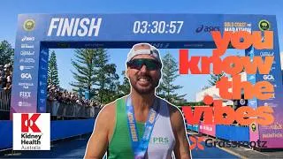 Thumbnail: Gold Coast Marathon 2026 Full Race Vlog | 42.2KM Marathon Journey | Mighty Mark Runner