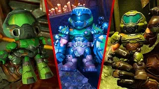Thumbnail: Doom Slayer Collecting Doom Slayer Toys In Every Doom Game