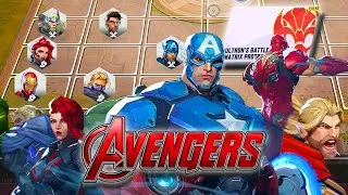 Thumbnail: I Tried Winning with ONLY The Avengers in Marvel Rivals TFT…