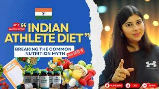Thumbnail: What is an Athlete's Diet | Sports Nutrition Explained in Hindi.