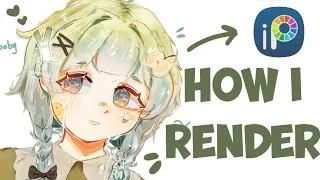 Thumbnail: HOW I RENDER in IBISPAINT X | #1 FULL DIGITAL ART PROCESS |