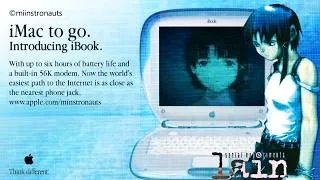 Thumbnail: 💻 wired dreams // frutiger aero ★ y2k lain jungle tech dnb mix 𖦹° playlist for coding & focus 🔌