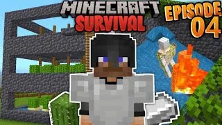 Thumbnail: Gumawa ako ng Dalawang Farm sa Minecraft Survival (EP04)