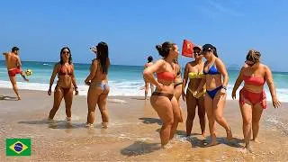 Thumbnail: Leblon Beach Walk 4K | Ocean Views, Summer Energy & Rio Life