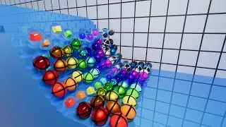 Thumbnail: Escape from the TSUNAMI - Survival Marble Race - Unity