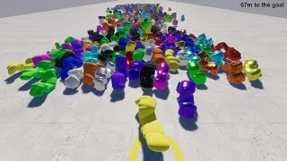 Thumbnail: Worm Sprint Race in Unity