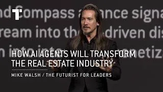 Thumbnail: How AI Agents Will Transform The Real Estate Industry | Mike Walsh | Futurist Keynote Speaker