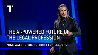 Thumbnail: The AI-Powered Future of the Legal Profession | Mike Walsh | Futurist Keynote Speaker
