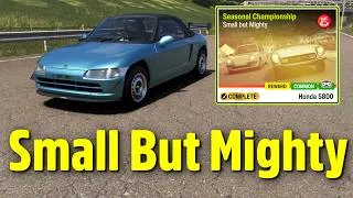 Thumbnail: Forza Horizon 6 Small But Mighty Seasonal Championship Eclectic Domestics | Series 4 Week 1 Summer