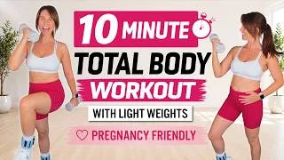 Thumbnail: 10 Min Full Body Workout | Pregnancy Friendly