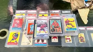 Thumbnail: 1911 C55 Cyclone Taylor, Last Rocket Richard PSA 8, 1969 Topps Lew Alcindor RC, 2nd Year Jordan 