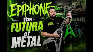 Thumbnail: EPIPHONE the FUTURA of METAL Flying V Custom  - Thrash Metal Guitar Riffs