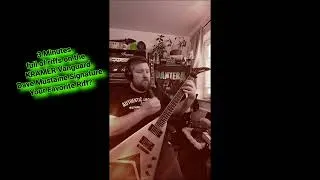 Thumbnail: 3 Minutes Metal Riffs on the Kramer Vanguard Dave Mustaine Signature 