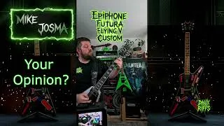Thumbnail: Kramer Vanguard Dave Mustaine vs. Epiphone Futura Flying V Custom