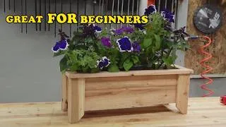 Thumbnail: Easiest DIY Fence Picket Planter Box - Great for Beginners