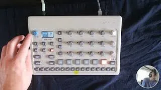 Thumbnail: Free midi app to make and record 303 style patterns on Elektron Model Cycles