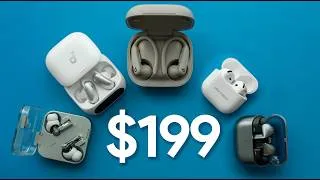 Thumbnail: BEST EARBUDS UNDER $200 - AirPods vs Soundcore vs Samsung vs Beats vs...