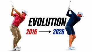 Thumbnail: Rory McIlroy's Swing Evolution (2016 vs 2026)
