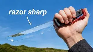 Thumbnail: I Made the World's Sharpest Transparent Knife