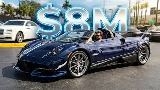 Thumbnail: $8M PAGANI HUAYRA ROADSTER EXECUTOR 1 of 1 - Manual V12 Beast - Prestige Imports Miami