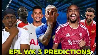 Thumbnail: EPL MATCH DAY 3 PREVIEW & PREDICTIONS | ARSENAL VS CHELSEA | EVERTON VS MAN UNITED